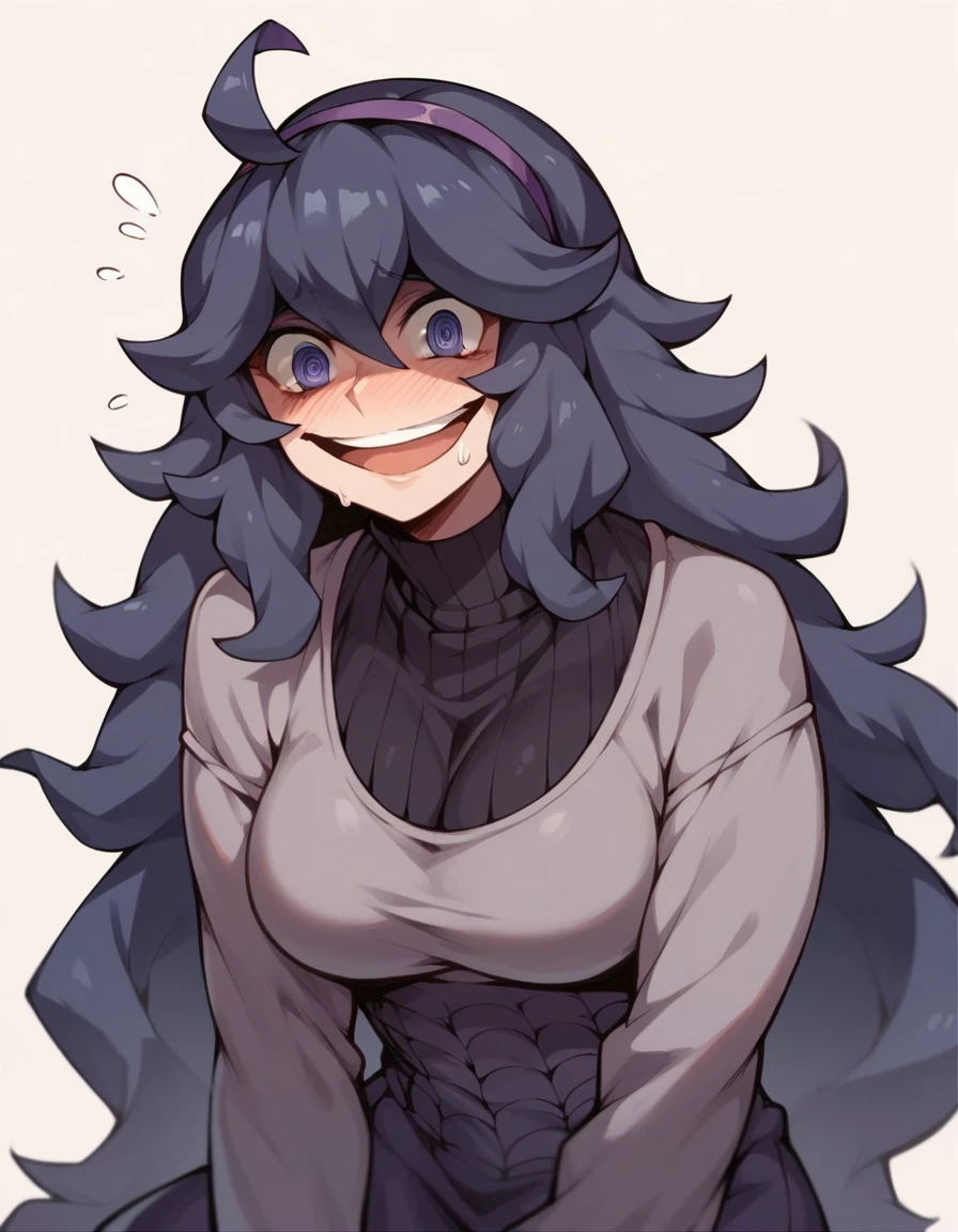 BREAK hex maniac  \(pokemon\).  nervous smile.