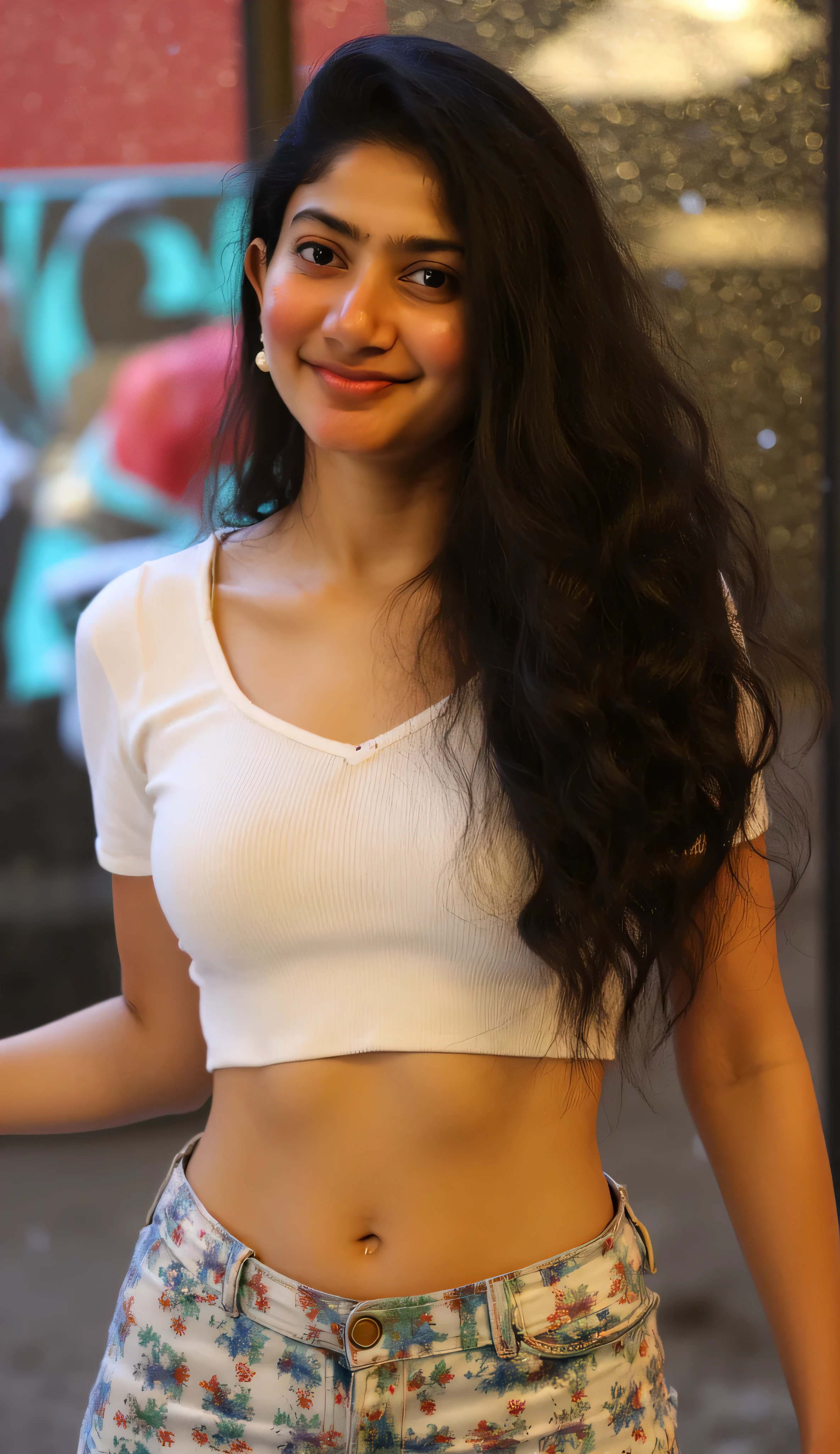 1girl, (20 years old:1.2), cute girl, pretty indiam girl, famous indian idol, kawaii, realistic, 8K