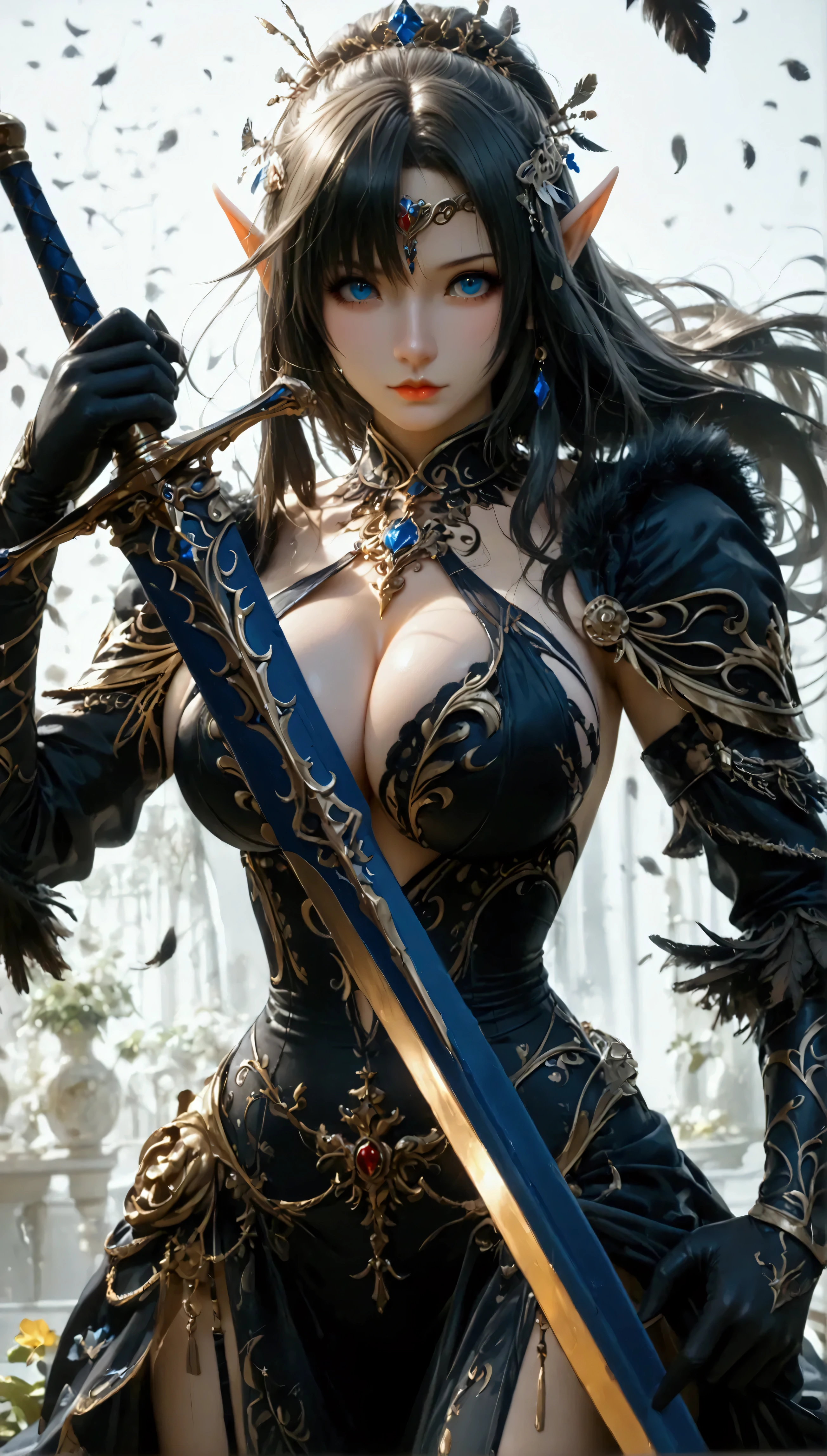 sfw, young teen girl, ancient celtic warrior, evil look,,combat stance, wielding a sword, ancient celtic armor, highly detailed, ancient forest in background, curly ginger hair, vibrant appearance, creative behavior, extremly detailed, imaginative, sensual, spontaneous, highest quality, skin texture, intricate details, (cinematic lighting), RAW photo, 8k, masterpiece,best quality,ultra-detailed,very detailed illustrations,extremely detailed,intricate details,highres,super complex details,extremely detailed 8k cg wallpaper,, wearing bra,((skinny waist)), young asian girl, ((big breasted)),