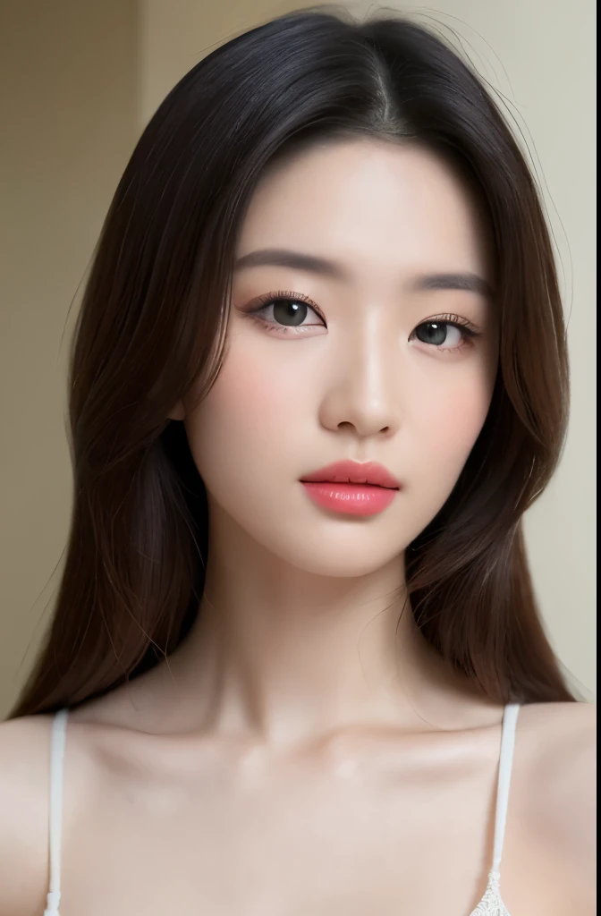 1girl, Beautiful face, (photo realistic:1.4), (high detailed skin:1.3), 8k uhd, dslr, high quality, high resolution, 4k, 8k, absurdres, best ratio four finger and one thumb, (realistic:1.4), little lips, ((Best quality, 8k, 32k, Masterpiece :1.3)), (A pretty woman with perfect figure :1.1), ((brown hair, Big breasts :1.2)), Highly detailed face and skin texture, Detailed eyes, Double eyelid, (realistic face:1.3), ponytail contorted, full body,