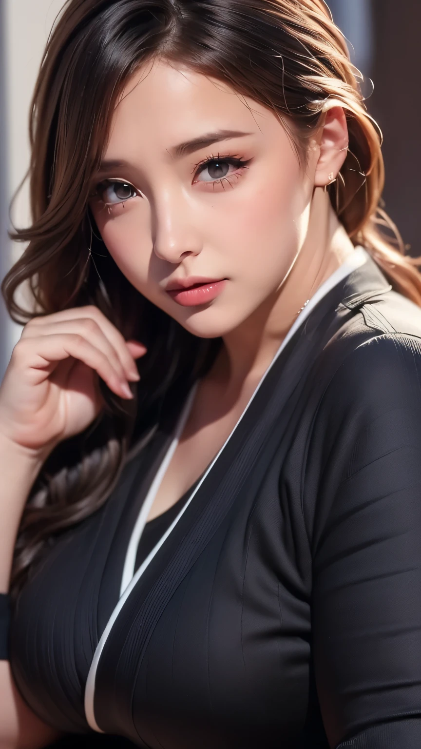 ( Middle-aged women:1.5),(50 years:1.8),(Curvy:1.8),(:1.8), school uniform,(Random Location),( random sexy pose),( random hairstyle ),( cinematic scene , Max Image,  Hyperrealism Portrait, (8k),  super real , 最 High Quality ,  High Quality ,  is high definition,  High Quality なテクスチャ,  high details,  beautiful details ,  fine details in a black kimono,  Highly Detailed CG,  detailed texture,  realistic expression of face ,   masterpieces during breakfast , before, dynamic, )