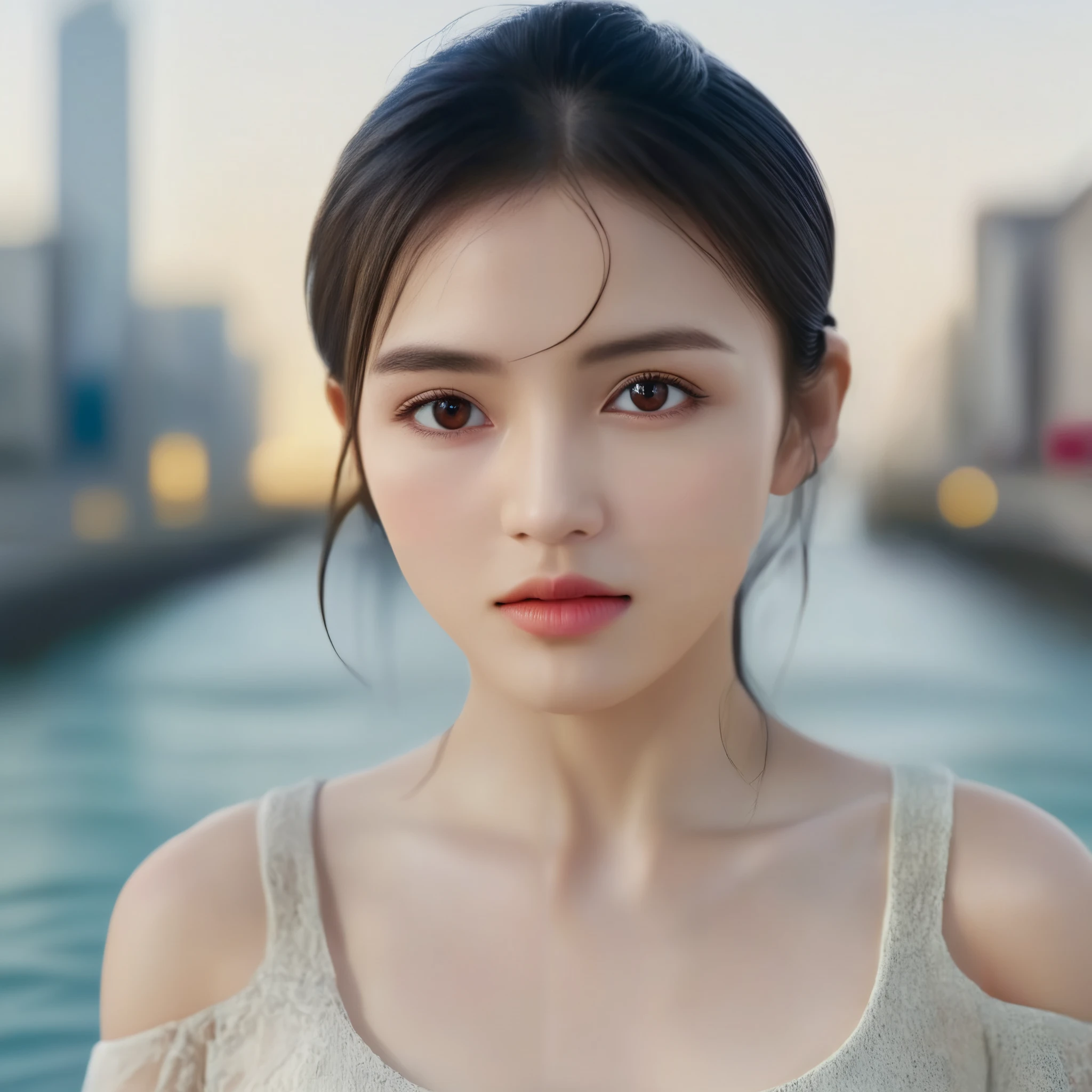 1girl, detailed face, beautiful detailed eyes, beautiful detailed lips, intricate detailed white background, (best quality,4k,8k,highres,masterpiece:1.2),ultra-detailed,(realistic,photorealistic,photo-realistic:1.37),sharp focus,physically-based rendering,extreme detail description,professional,vivid colors