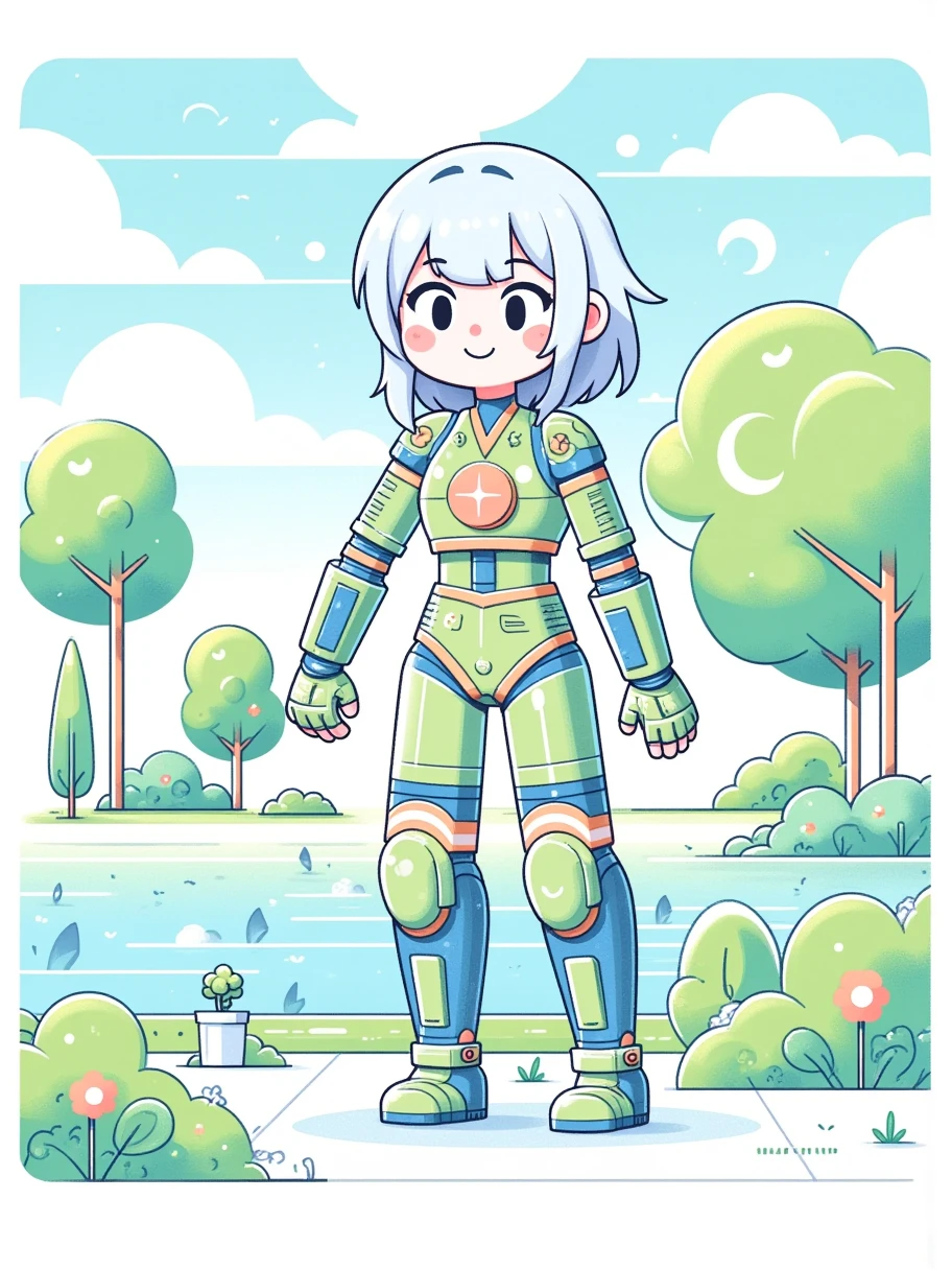 Japanese Anime，illustration，poster，1girl, Woman's face ， white hair，The body is mechanical ， color transparent machine，Transparent structure，Complex architecture ，future感，Science Fiction， Soft color scheme ，Low saturation，Girlish feeling，future感，Hayao Miyazaki，Ghibli, future，Half Body， Ultra HD， Crazy Details ，Extreme lighting，Celluloid
