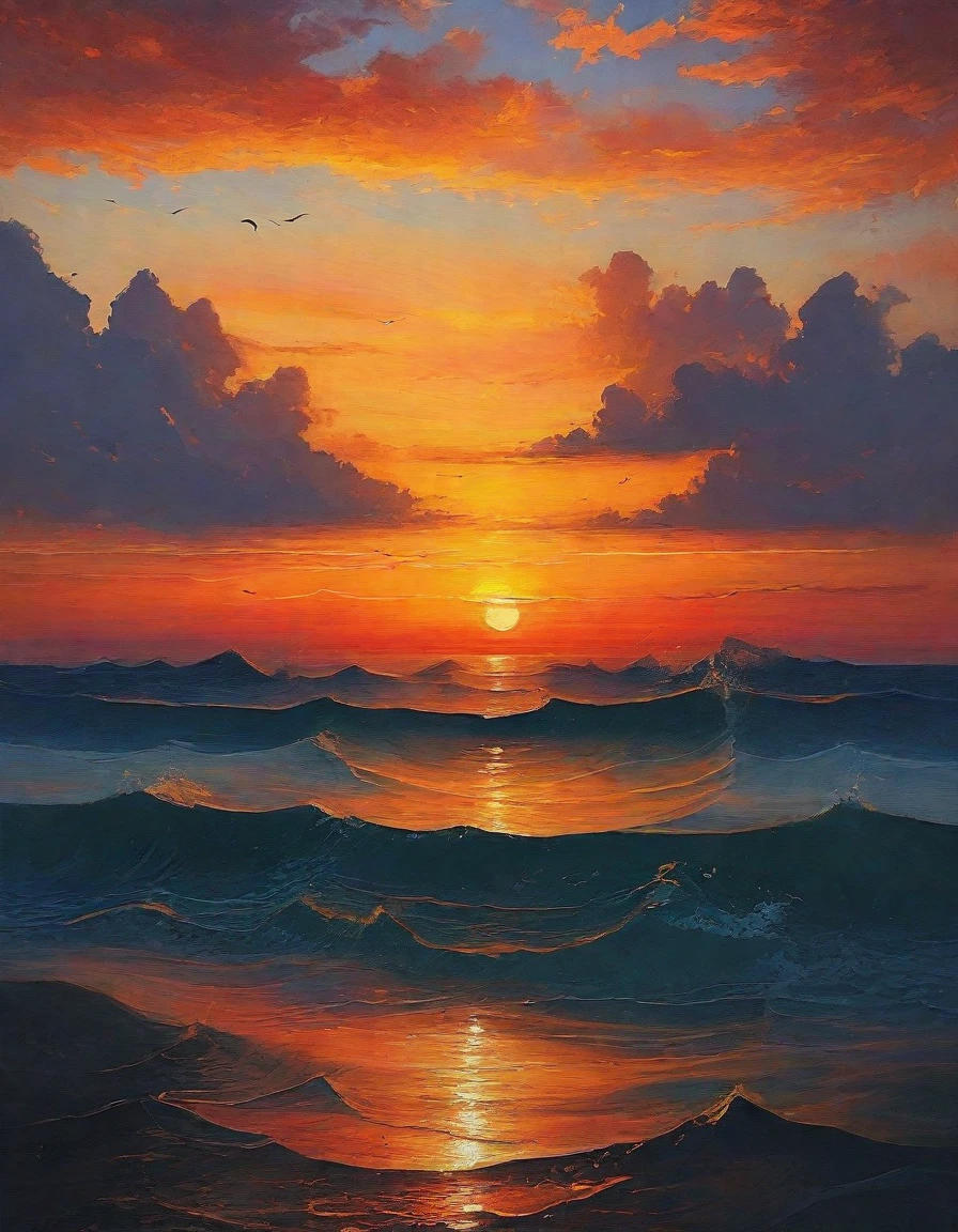 A beautiful sunset by the ocean, a stunning sunset, the most beautiful sunset, a gorgeous sunset, a magnificent sunset, an illustration of a sunset, sunset, beautiful sunset, sunset at the beach, sunset and sunrise, sunset over the beach, sunset beach, beautiful sunrise, SUNSET LIGHT, over the sea, golden sunset, amazing depth, calm waves, beautiful image.