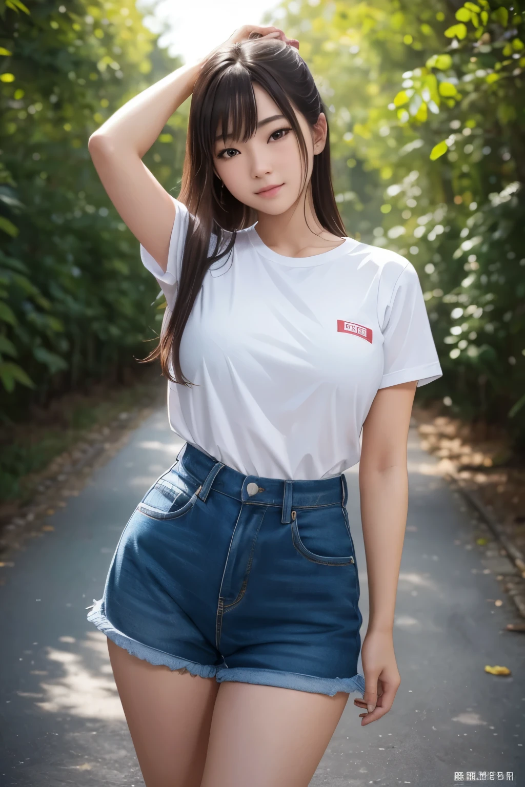 you are a dog。Quadrupedal。Place hands and feet on the ground。Her are visible through her shirt。The cutest gravure idol pose in the world、Perfect proportions、Large Breasts, valley, cute、((1 female:1.2))、Young and adorable Japanese face,Official Art,Highly detailed CG Unity 8k wallpaper,(masterpiece:1.0),(highest quality:1.0), high resolution,4k,Very detailed, photo shoot, 8K, nffsw, High resolution, Kodak Portrait 400, Film Grain, Lens Flare Glow,Highestquality,8K,nffsw:1.2),Portrait Shot,8K、