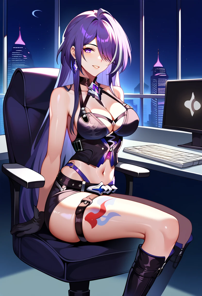 hetero couple,  (cityscape:1.5), (NSFW, topless bare small middle boobies, uncensored bare pussy:1.6), (Face of love, I&#39;m so happy:1.5), (cyborg girl:1.5), low teen, dynamic angle, stylish free pose, (headphone, mechanical fuselage, mechanical clothing), looking at the viewer, (hime cut, long hair:1.5), (blue mini skirt:1.5), plastic corset, Beautiful light effect, glowing skin, (removable long sleeves, very wide sleeve:1.5), (caution decal, corporate logotype:1.2), (small open mouth:1), 
