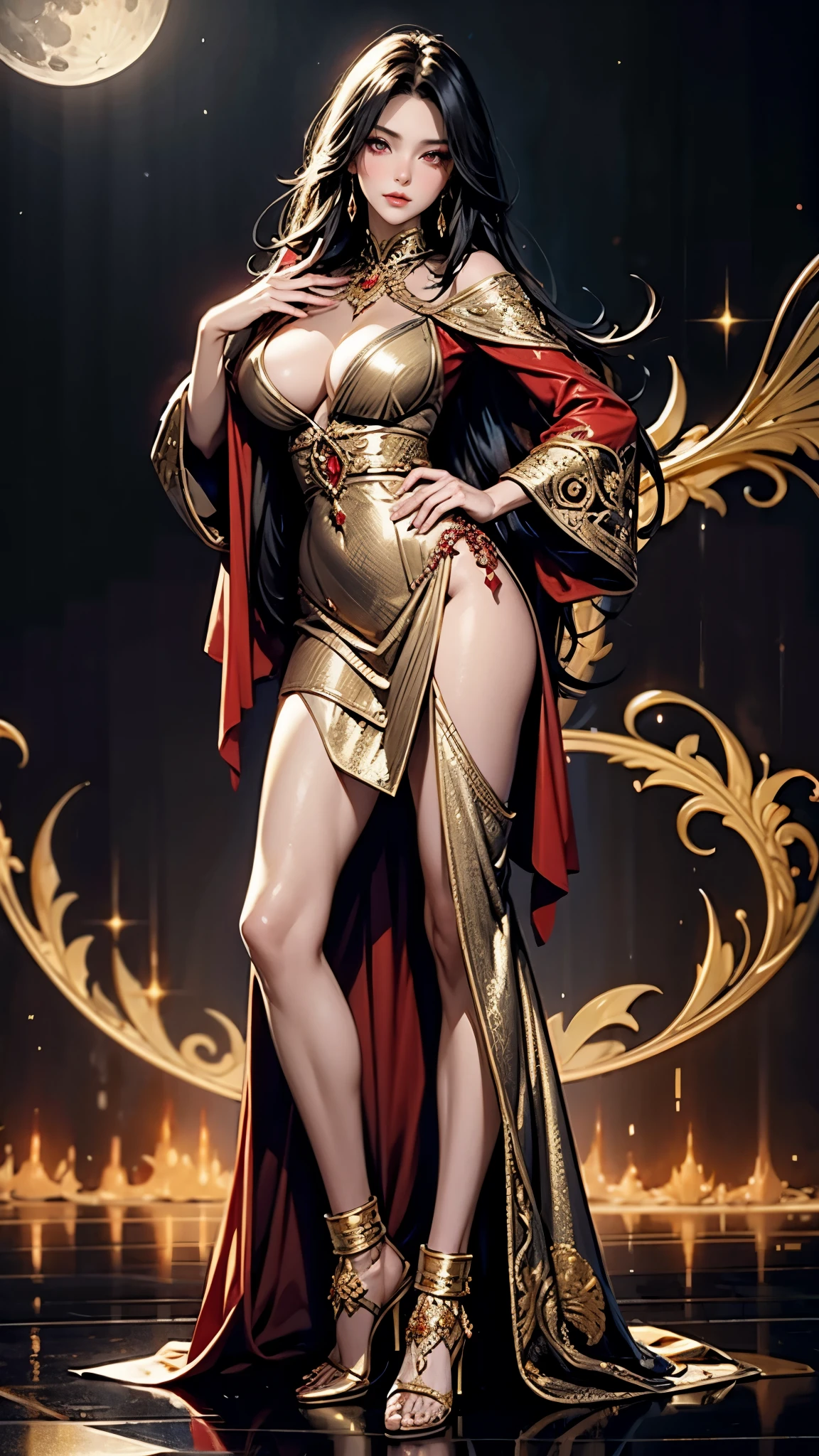 woman holding a sword,