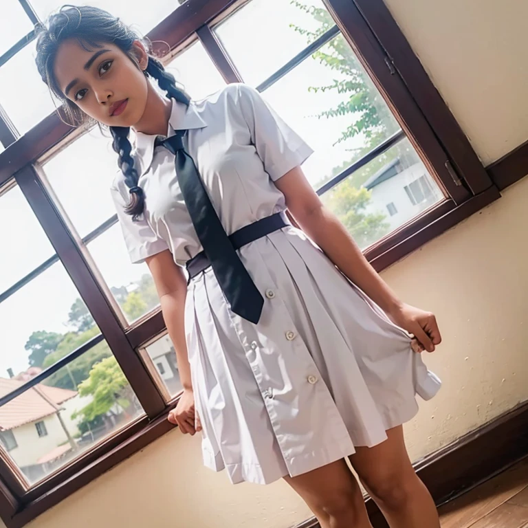 there is a woman who is posing for a photo in a skirt, tirada com canon eos 5 d mark iv, tirada com canon 5d mk4, coxa e saia, cinematic clothing photo, wearing atsuko kudo latex outfit, sakimichan hdri, Japanese female fashion models, filmado com sigma f/ 4.2