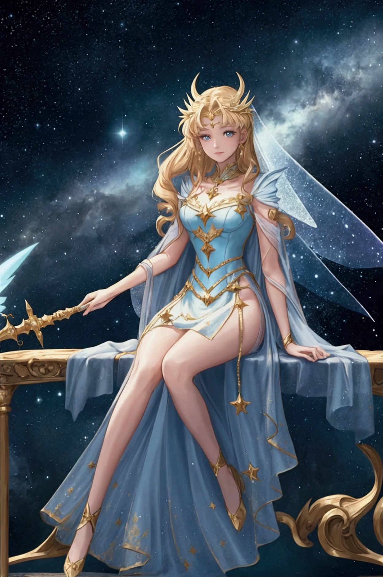  ( top quality, 8k,  high definition ,  high image quality,  Masterpiece), Fantastic starry sky,  Magical Girl waving a magic wand , Starry Castle , Mystery,  fairy tale, Ultra Details, A magical night,  Dreamy Charm , Celestial Beauty ,  Wonder and Magic , Mysterious castle,  Fairy Tales in Reality ,  Radiant Elegance ,  Whimsical Charm ,  Magical Aura , Twinkling Stars, Guardian of the Light,  fantasy world, Night Wizard,  Fascinating Adventures ,  Legendary Tales ,  backgrounds, 