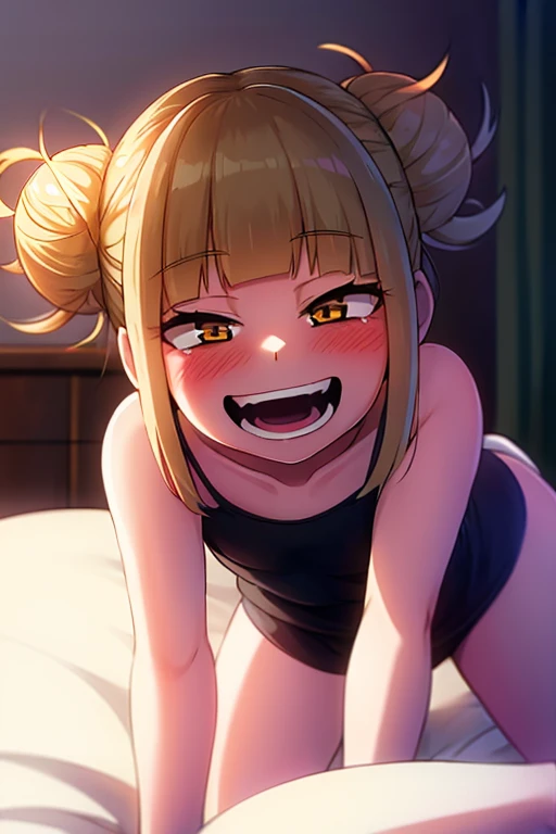 Himiko Toga squatting on a chair having Doggystyle sex totally naked (Whole body) bottom up pov