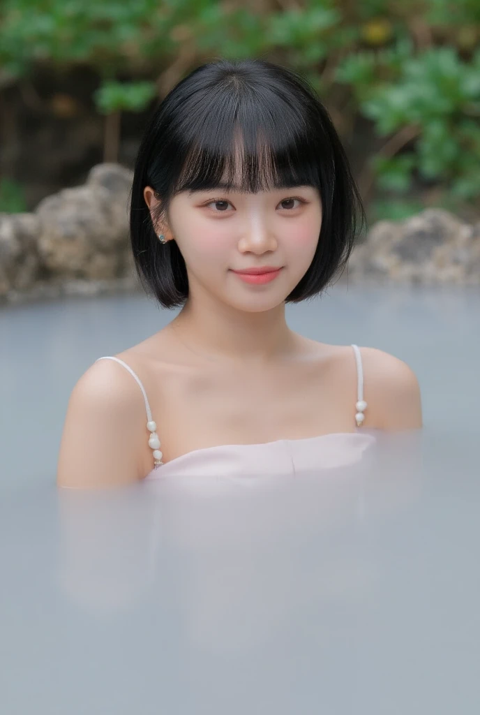  slender body , Black hair with bangs，全naked，naked， chest，small breasts，belly button，最  High Quality  、  High Quality  、 Max image  、8k、最  is high definition 、  is high definition 、最  High Quality  、  Masterpiece 、   Distance and Proximity Method Up to Realistic Fingertips  、  Detailed and realistic human body  、  realistic skin with attention to detail  、 realistic face with every detail 、   Detailed and realistic reference  、 Realistic lip drawn details  、  precise and realistic teeth  、Realistic ears、 Accurate and realistic hair  、  Detailed and realistic arms  、   Detailed and realistic reference  、Of playground equipment  、(  beautiful hands、thumb１reference４)、  realistic feet in every detail 、((美しい  Viewing angles  ))、(  Japanese model), (   Viewing angles  )、(( Beautiful 18 year old girl ))、(  black hair)、(  random hairstyle )、(  sexy look )、((whole body))、((張りのある美しいchest))、(Slim Style、Slim fit)、(whole body光沢肌、  white skin)、((   wrap your body in a thin white towel   .))、((Thin towel(濡れたThin towelを通して彼女の肌が見える))、(濡れたThin towelの上から乳首の形がはっきりわかる)、(濡れたThin towelを通して彼女のオマンコの形がはっきり見える)、((濡れたThin towelが彼女の肌に密着して張り付いています))、(Soft natural light)、((Deep in the forest(  middle school daughter and natural hot springs  ))、((Hot spring surrounded by rocks))、((Deep bathtub(Deep Hot Springs))、((Hot Spring Girl))、((Take a bath in a hot spring))、((    Women warm up in hot springs    ))、(( Middle School Daughter and Hot Springs ))、((腰まで Middle School Daughter and Hot Springs ))、((Extremely clear hot spring water))、(( upper body visible from the surface of the water ))、((A hot spring filled with thick steam))、((   A lot of steam is rising from the hot spring  .......))