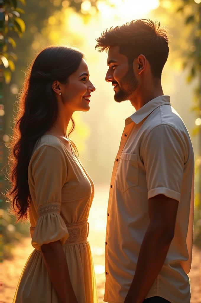 Create a couple in love