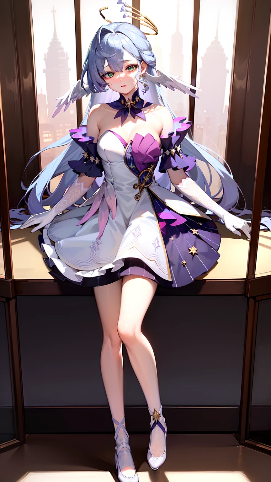 Full body like，（tmasterpiece，best qualtiy：1.4），lightpainting，（Long exposure：1.2），dynamic streaks，Luminous trajectory，vivd colour，Smooth movement，Charming Patterns，Creative experimentation，（1girll），（highest details），（cowboy lens： 1.2)、dynamicposes，Combat action，folds，folds，folds，see-through sleeves，pink flower