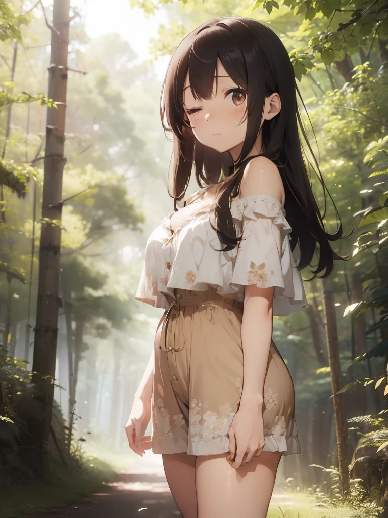 masterpiece, best quality, detailed, wallpaper, 
1girl, solo, 
smile,
 <lora:chiya_v3:1>,