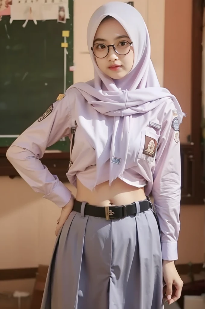 Young japanese girl, small girl, primary school children, kids, realistic, high detail, beautiful, innocent, ultra hd, perfect anatomy, naked , nude, beautiful girl, white hijab, wear hijab, high quality, ultra high detailed, wear round glasses, dreamy face, smile, innocent, hairless pussy, spread legs, kids sex, realistic hands, beautiful fingers, realistic finger, in public , near many people watching