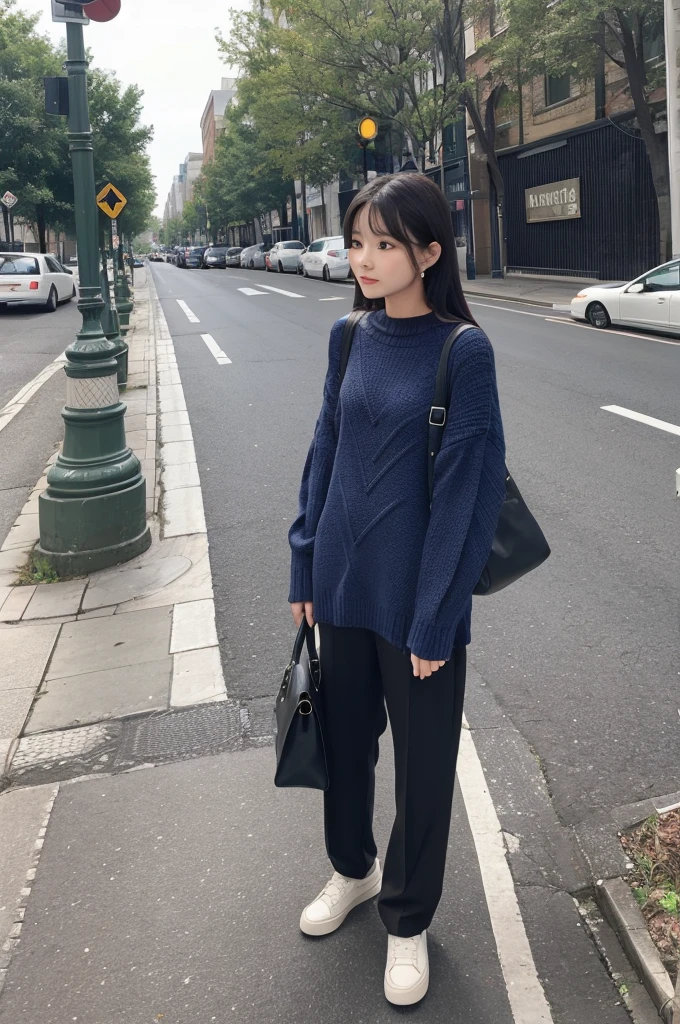 Zhu Ai_Villas,RAW photos,Brand photos,(highdetailskin:1.2),8k ultra high definition,digital SLR camera,gentlesoftlighting,high high quality,filmgrain,富士XT3,20 years old Asian woman,Wear simple clothes,T-shirt and skinny jeans,Detailed clothing details:1.3,perfect body figure,Super detailed facial details and skin,Fair and tender face and skin,二重まぶた,Super detailed eyes,Sweet smile:0.5,fully body photo