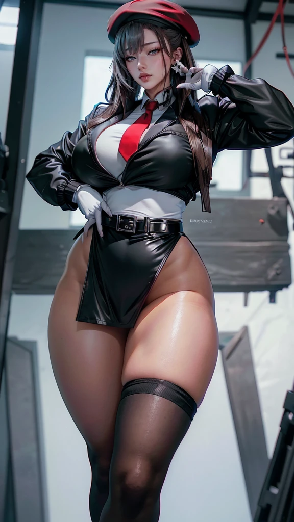 best quality, ultra high resolution, (photorealistic: 1.4), 8k resolution, (random hair: 1.3), (realistic hair: 1.2), (Japanese fitness girl: 1.2), (realistic eyes: 1.2), (beautiful face: 1.3), bright white skin, (dressed in perfect futuristic Cosplay style, Futuristic tight Cospay suplex outfit, colorful suplex, garter belt, punk spike, sneakers), (athletic and sexy body: 1.25), beaked breasts, cleavage, thick and defined thighs, big and athletic ass, curvy, hourglass figure, 1girl, solo, dynamic and sexy pose, (perfect skin details and texture: 1.1), (random background: 1.2), (black hair), perfect skin lighting and reflections, perfect facial and athletic features and details, perfect High Definition, sexy accessories