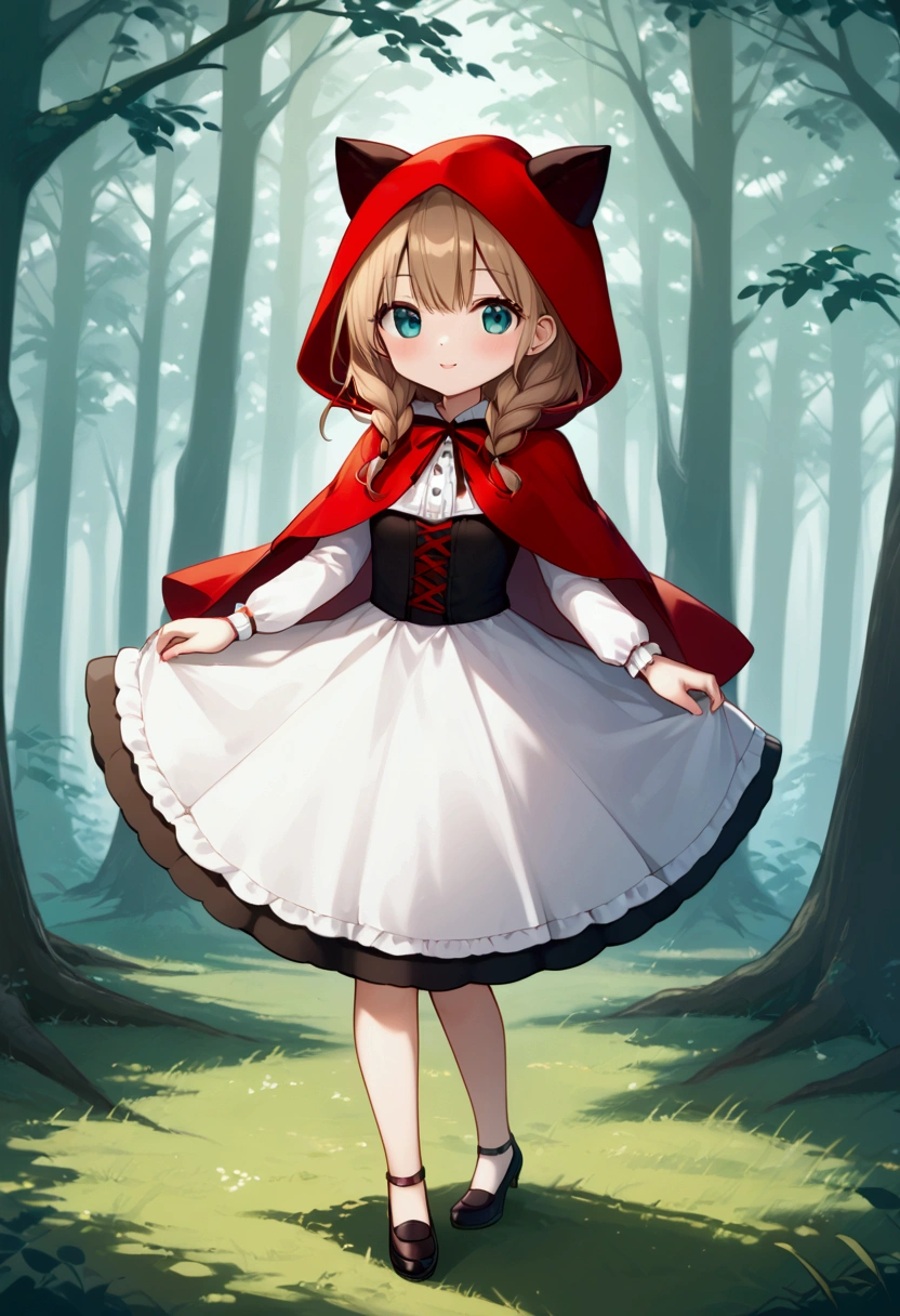 Cute Little Red Riding Hood