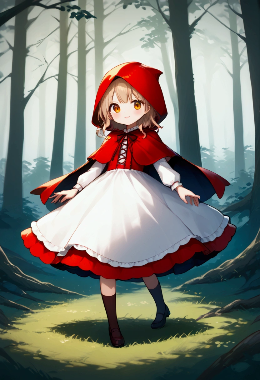 Cute Little Red Riding Hood