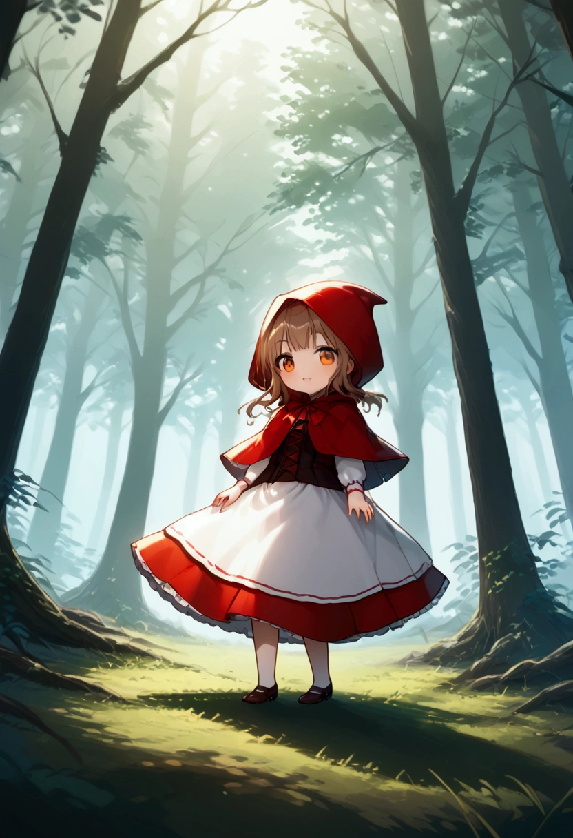 Cute Little Red Riding Hood