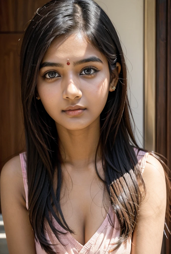 woman,looking at viewer,realistic, indian girl 18 year old 