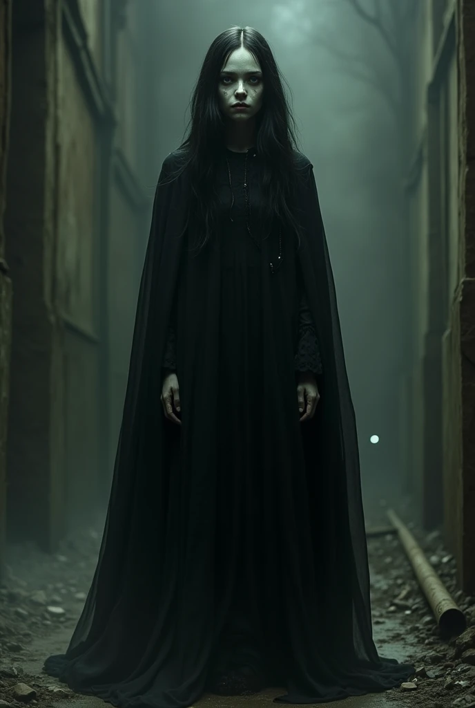 a slender (female rpgshadow:1.4) with dark skin, red eyes and big breasts, wearing a tight cloak at night in a medieval alley. lace clothes, blurry, dynamic pose, (flowing fabric:1.6), blurry.
<lora:RPGShadow:1.0>