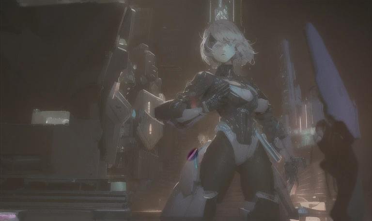 ((La mejor calidad)), ((obra maestra)), (muy detallado:1.3), ...............................................................................................................................................3D, Beautiful (cyberpunk:1.3) Mujer hacker, peinado corto,pelo corto, Volver al visor, cabello grueso, Terminal de ordenador operativo, Pantalla montada en la cabeza, computer server, Pantalla LCD, fiber optic cable, Logotipo de la empresa, HDR (High Dymanic Range), Trazado de rayos, NVIDIA RTX, Super resolution, Irreal 5, Subsoil Scatter, Textura PBR, Post-procesamiento, Anisotropic filtering, profundidad de campo, maximum sharpness and sharpness, Texturas multicapa, Albedo y Highlight Maps, Sombreado de superficies, Accurate simulation of light-material interactions, proporciones perfectas, Renderizado de octanaje, duotone lighting, ISO bajo, balance de blancos, Regla de los tercios, amplia apertura, 8K RAW, efficient sub-pixels, sub-pixel convolution, glow particles, dynamic pose