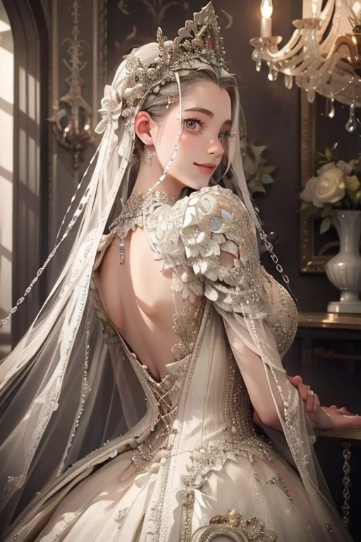 (Masterpiece:1.2), best quality, (illustration:1.2), (ultra-detailed), hyper details, (delicate detailed), (intricate details), (cinematic light, best quality Backlights), clear line, from below, soloist, perfect body, (1girl), white hair and yellow eyes, (emperor, black see-through clothes), (crown: 1.1), sitting on the throne, eyes slightly closed, head down, (shy: 1.2 ), (makeup), high contrast, (best illumination, an extremely create and beautiful), (cinematic light), colorful,