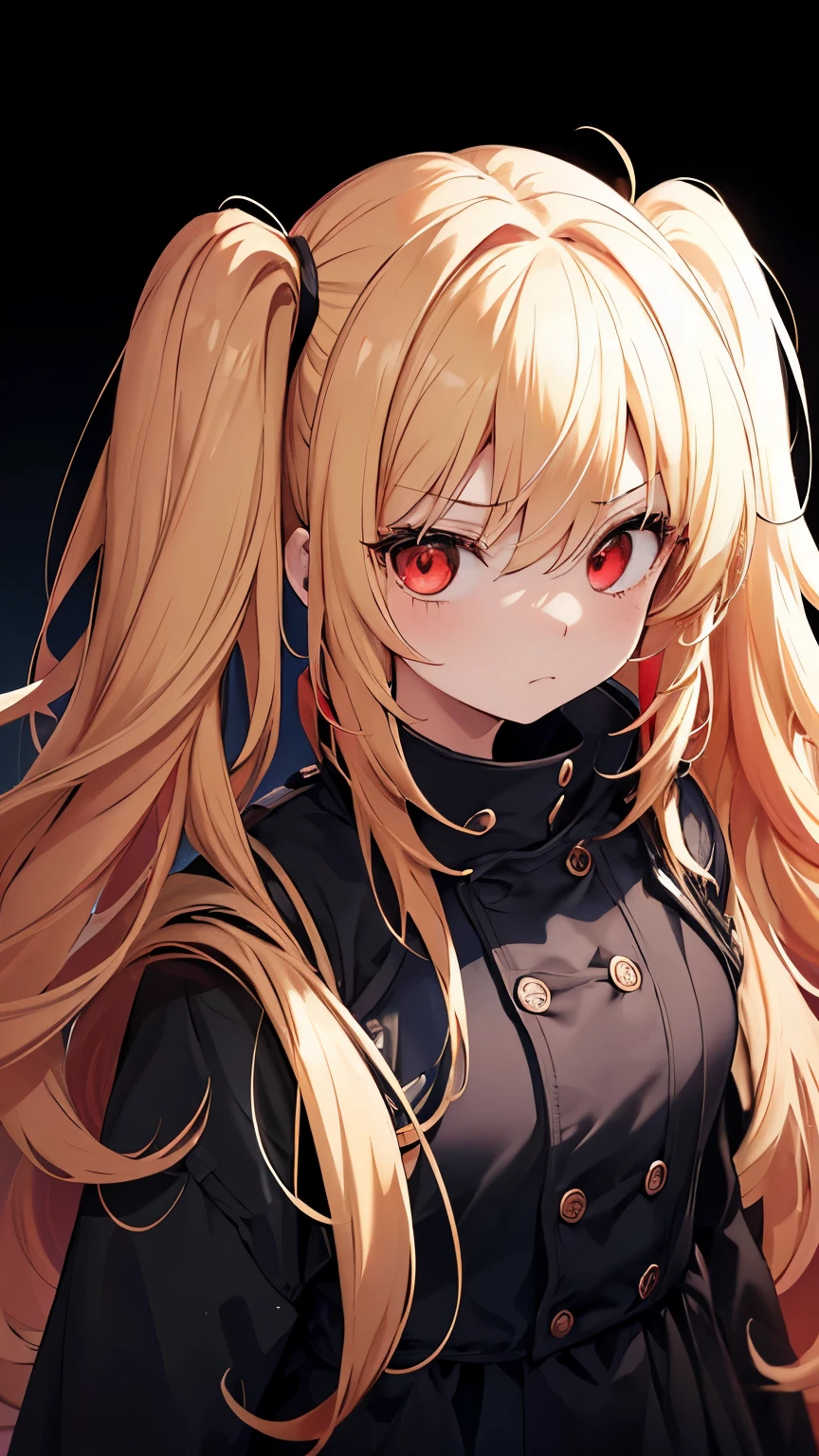 Blond haired red eyes succubus teacher, girls frontline style, M4 Sopmod ii