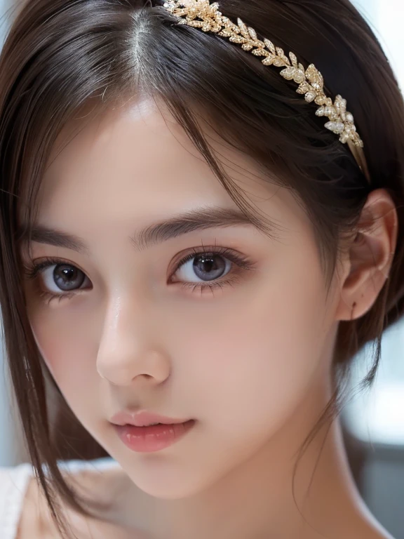((Highest quality, 8k, masterpiece: 1.3)), sharp: 1.2, Perfect Body Beauty: 1.4, Slim Abs: 1.2, (whole body: 1.2), (Tight, off-the-shoulder, see-through), (Underbust: 1.1), (Looking down at the camera)、Round face shape、Give a soft impression。Big eyes、Have a natural facial expression that makes it look like the eyes are blinking.。Adding double eyelid and eyelash details。Thin eyebrows、It has a natural shape、On the eye。Eyebrow arch is natural、Compliment their facial expressions。eyes are shining brightly、Make a lively impression。Pupil size and color are natural、Create an attractive appearance。Add natural shadows and highlights around the eyes、Expressing a three-dimensional effect。
Add fine lines around the eyes and creases on the eyelids.、Achieve a realistic look。The mouth is soft, Smiling face.。lips are plump、Painted in natural colors。
Beautiful teeth alignment、We will create a natural shape that is unique to you.'laughing.。
The corners of the mouth turn up、Create a graceful smile。
Skin texture and expression:
Leaves skin smooth and radiant。The skin texture is natural、Moderate expression of pores and fine wrinkles。
Healthy skin color、Add natural shadows and highlights to create depth。
Gives skin a natural tone、Creates a healthy, bright appearance。
Light and shadow effects:
Considering the shadows and lighting conditions from the light source、顔のExpressing a three-dimensional effect。Wraps your face in soft light、create natural shadows。
Use light reflections and highlights、Enhances skin radiance and eye brightness。
Background and environment:
The background is simple、Choose colors and patterns that complement your facial featureake sure your face is clear of any obstructions。
Background color and brightness、Adjusting your face to enhance it。