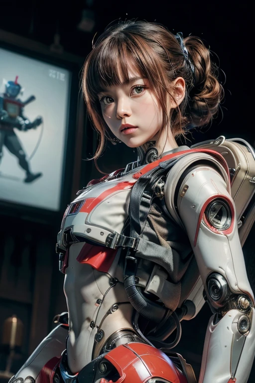 Nuwa mecha is a concept derived from Chinese mythology，It is closely related to the legend of Nuwa creating humans。According to legend，At the beginning of the birth of mankind，Nuwa uses her own body as material，Created a mysterious set of mechanical armor，This is the so-called Nuwa mecha。 Nuwa mecha is often depicted as ornate and sacred armor，Made of delicate metal or other supernatural materials。It possesses great strength and defense，It can protect humanity from the forces of evil。it is said，Nuwa mecha also has the power to create and heal，Wounded humans can be repaired and given new life。