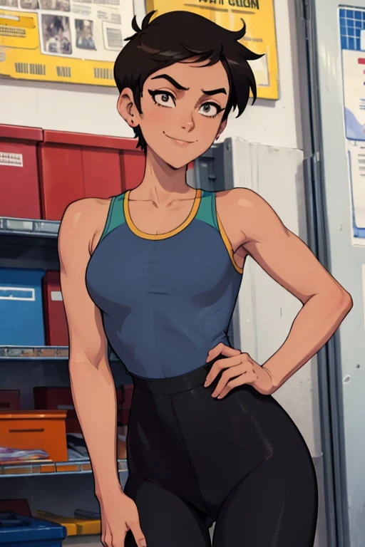 Anime Style, Hot Latina Tomboy