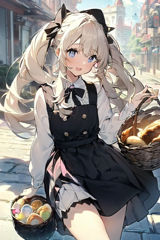 (perky chest:1.2), (pointed chest:1.2),(((Black Tunic:1.3))),(((cakes and bread in the basket),Cute and beautiful girl,Cute round face,Cute smile,with blush cheeks,Red Lip,a girl 22 years old, nsfw:1.2, beautiful body:1.3), shinny skin, BREAK, ((alice in the wonderland:1.3, cute, kawaii, lovely, funny, a girl falling down from sky:1.3, girl flying in sky:1.2, girl floating in air:1.3, rolling upskirt by wind:1.5, (with sparkling eyes and a contagious smile),open mouth, Looking at Viewer, surprised, putting hands on crotch over the skirts:1.35)), BREAK, ((floating things as follows:1.3, PlayingCards, Trump, tea cup, tea pot, tea spoons, pocket watch:1.3, lip sticks, candies:1.2, cookies, jam bottles, classical door_keys)), ((long purply_Blue dress :1.5, wearing long flaired skirt:1.3, the skirt is blowing:1.3, cute White Apron, black stockingedium long platinum-blonde hair:1.2, twin tail hair:1.6, tied hair with a large ribbon), (Blue eyes, bright pupils with highlights, detailed eyes), (lying down on your back:0.7, spreading legs with rising up straight:0.7), sexy posture, fantastic colorful art, (fantasy art:1.2, wondered images), ((correct anatomy:1.5, perfect anatomy:1.3, correct hand, small foot:1.2)),
