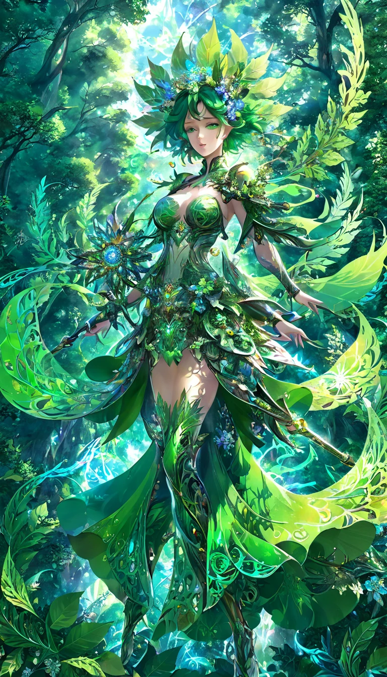 ((Best quality)), ((masterpiece)), (detailed), The queen of nature