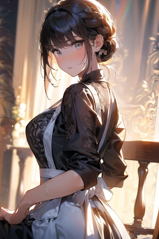 a woman