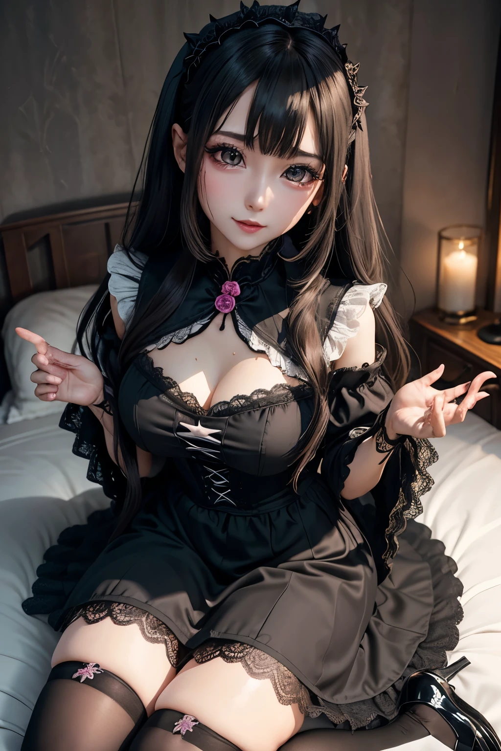 Hard Dark Gothic Makeup、Black dark eyeshadow、sad、Good skin radiance、Dark Gothicメイク、Dark smile、palace、The beauty of fragrance、24-years-old、Expressions of intense sexual pleasure、Embarrassed look、Dark Gothic、Highest quality、Expression of sexual pleasure without pain、Drunk face、Purple maid outfit、mysterious、noble、Loving smile、Twin tail hair、Right eye is blue、Left eye is red、Super tempting pose、Platform heel shoes、Heavy makeup、Gothic Clothing、Silver Hair、Long Hair Straight Hair、Cute Gothic Dresses、Beautiful Face、elegant face、Attractive face、Stained glass background、Chest glistening with sweat、The room is dark、goth long dress、Bell Sleeves、Wizard Sleeve、Decadent look、Sexually excited expression、Wet shiny thigh water、Thighs that are wet and shiny with oil、Background of a room full of roses、Sad look、Rose Maiden、The embroidery is pink、The dress has pink embroidery.、Thigh-high socks、Knee-high socks、Gentle expression、Dark black eyeshadow、Stained glass and rose background、Thighs are a little thin、Female Duo、Female couple、dark church background、Stained glass、Black metal world、Dark Castle、Dark Room、Slender body、gothic long dress、Victorian dress、Small breasts、The bed is covered with roses、Her thighs are shining with sweat、My body is wet and shiny、There is a lot of glitter on the thighs、I am sweating、My thighs are sticky with sweat.、My thighs are glistening with sweat、My whole body is sweaty and shiny、I sweated a lot.、My thighs are sweaty、My wet thighs are glistening with sweat.、There is a lot of sweat shining all over my body、Slender body、Sit on the bed、Beautiful legs、Outstretched legs、Hands on the bed、Super beautiful straight hair、Straight hair to the ends、Straight Perm Hair、Show off your glamorous thighs、Ass on the bed、Sitting with legs wide apart、Thighs are a little glamorous、facial expressions during masturbation、Extremely fair skin、Small breasts、Panting expression、Playing the synthesizer、Synthesizer shines、