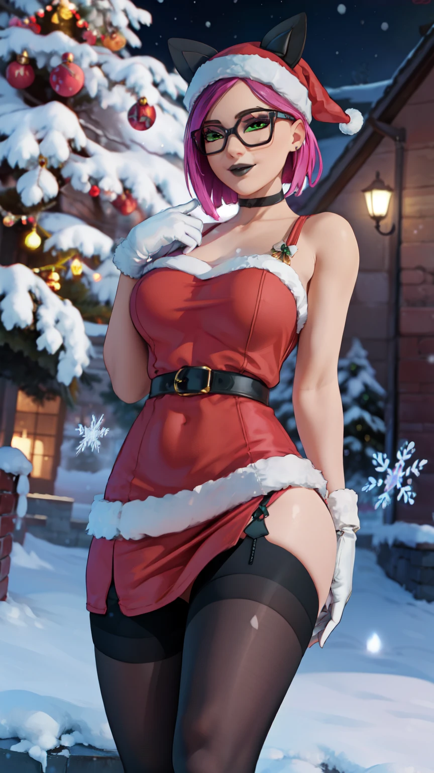 (RAW photo, best quality), (realistic, photo-realistic:1.3), masterpiece, an extremely delicate and beautiful, extremely detailed, CG, unity , 2k wallpaper, Amazing, finely detail, light smile, extremely detailed CG unity 8k wallpaper, huge filesize, ultra-detailed, highres, absurdres, soft light,beautiful detailed girl, detailed fingers, extremely detailed eyes and face, beautiful detailed nose, beautiful detailed eyes, long eyelashes, light on face, Eula,red dress, white fur,((see through)), extremely detailed,grinning, realistic anime, red heels, (((Christmas))), cleavage, wide hips, 20 year old woman,sitting, (light blue bob cut hairs), brack hairband, black thighhighs, red skirt