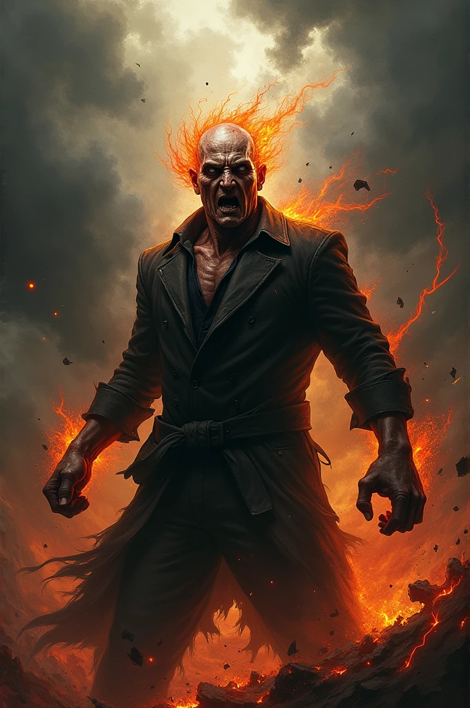 Toji Fushiguro, an animated character from Jujutsu Kaisen, pulling up his shirt and pulling down his pants. (best quality, 4k, 8k, highres, masterpiece:1.2), ultra-detailed, (realistic, photorealistic, photo-realistic:1.37), portraits, anime, intense facial expression, muscular build, traditional Japanese tattoo on his arm, sharp and defined muscles, sweat dripping down his face, vibrant colors, dark and gritty atmosphere, dynamic pose, strong and confident stance, realistic fabric texture on the shirt and pants, torn and worn-out clothing, dramatic lighting casting shadows on his face and body, fierce and determined eyes, smoke and sparks surrounding him, urban cityscape as the background, neon lights illuminating the scene, gritty and textured painting style, intense and energetic brushstrokes.