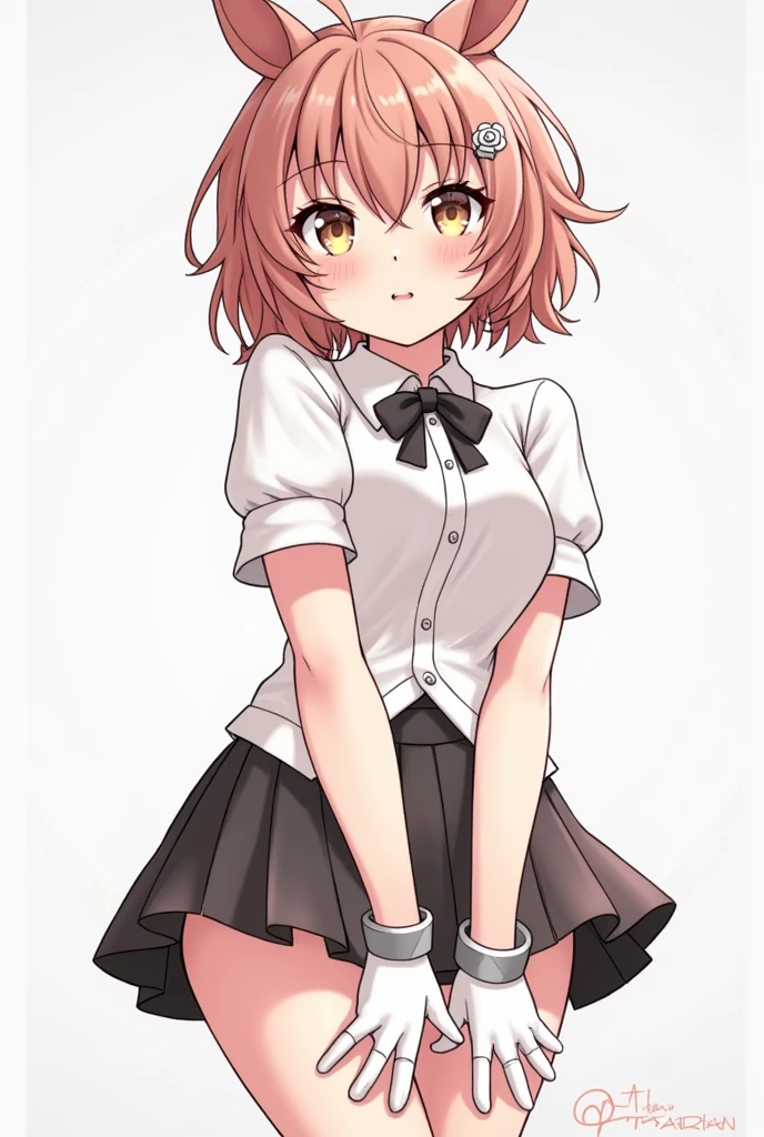 girlish boy, upskirt, thighhighs, thicc, flat chest