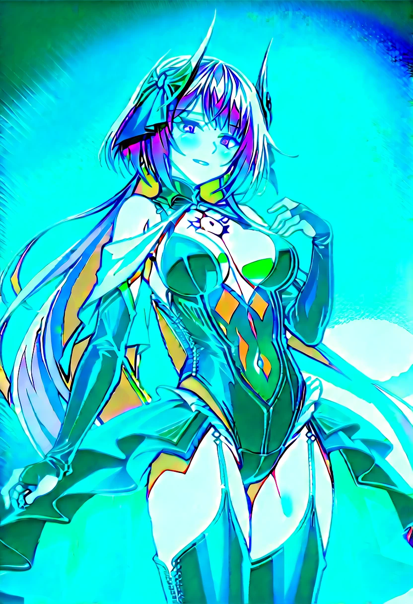 ((masterpiece)), (((best quality))), ((ultra detail)), ((illustration)), ((semi-realistic)), (reflections), sharp focus, front lighting, intense shadows, (beautiful detailed eyes), eyelashes, (extremely delicate and beautiful girl), ((red eye)), silver hair, (jacket), (trousers), long hair, (wielding a katana), ((detailed eyes)), ( cold-blooded), medium chest, shiny skin, cinematic lighting mask, ray tracing, depth of field, dynamic angle, looking at the viewer, ((epic background)), (blood on the face 1.2), (difficulty 1.4)