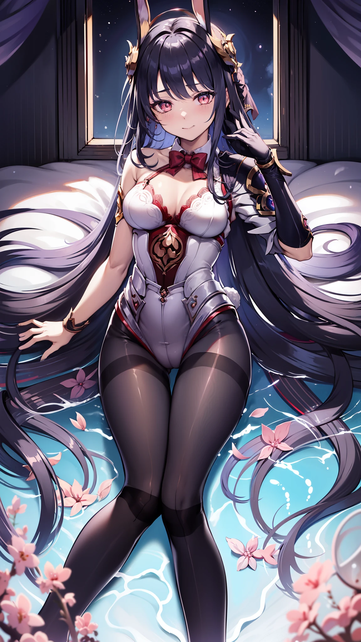 tmasterpiece 、 Best quality at best,Best quality,offcial art(Very detailed CG unified 8k wallpaper)(Best quality),(Best Best Illustration),(The best figure)natural',(Big-breasted royal sister),Exposing white and sexy big breasts,with long coiled hair, saints, nuns,Transparent lace strap bra,seductiveexpression,Sexy transparent swimsuit