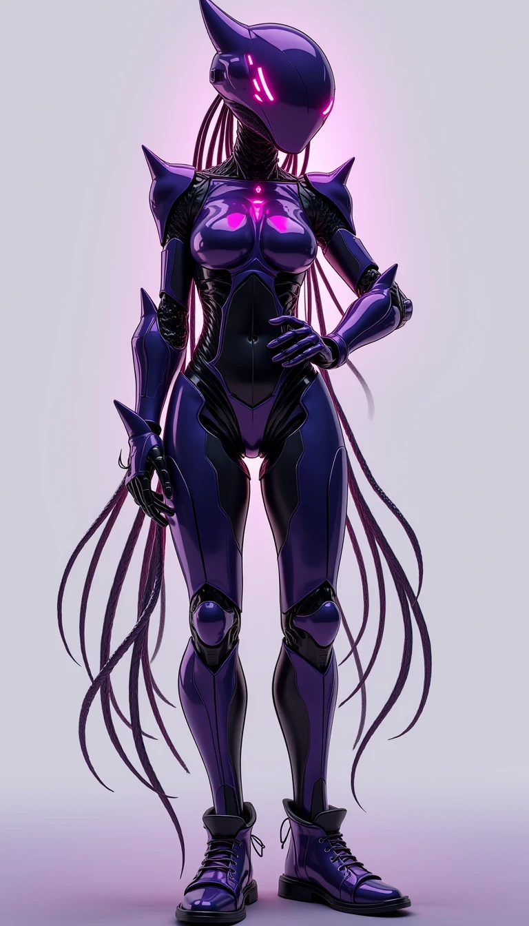 ((whole body):1.5),NSFW，whole bodyコンセプトアート，{(((1 Beauty)))}，{キツネ皮のwhole bodyスーツとキツネ皮のフルフェイスマスクを着用))}，{((Fusion with Renamon))}，{((Living clothes))}，{((Fallen into evil、Externalization of the human))}，{((Full Skin Suit))}，16k, high quality, Attention to detail, Ultra-high resolution,