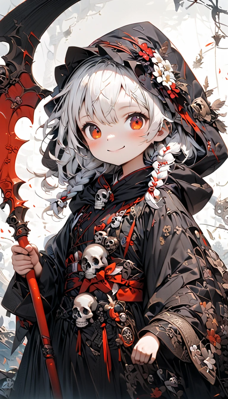 masterpiece, Highest quality, High resolution,(Highest quality,4K,High resolution,masterpiece:1.2),Very detailed,Realistic:1.37,masterpiece, Highest quality, Exquisitely crafted, woman, beautiful, elegant, smile, Blood, iridescent Long Hair, bangs, skirt, shirt, Long sleeve, Frills, shoes, (Red and Black:1.4), flower, spooky, Horror, 頭蓋Bones, Long Hair, Black Hair, Candles, Blood, hair flower, Dead, hair ornaments, Bone, doll, 頭蓋Bone, skeleton, Horror (theme),spooky altar background,Dark fantasy,Red color scheme,Ominous atmosphere,eyeを引く,Storytelling,anatomy,Anime Style,Concept Art,beautiful細部までこだわった顔と (((赤いeye ))),A terrifying ritual ,Satanic Ritual,Premature death,Misconduct,クレイジーなsmile,Scythe Face,Girl Monster, beautiful, Delicate facial features, 鋭いeye, Sharp Fangs, 青White skin, blonde,robot,Cursed Painting, Dark Background, Cinema Lighting, Dramatic Shadows, Gothic style, Gloomy atmosphere, Dark fantasy, One Girl, , Please open your mouth wide, Open your mouth and baring your teeth,Sharp teeth like a beast, Wide lips, very wide mouth, Vermilion cheeks, ,(Bloodしぶき:1.4),Scary smile, smile,Fallen angel design, ねじれたsmile、Bloodまみれの、頭からの出Blood,、Bloodしぶき、,(Bloodしぶき:1.4),Crossbones, 頭蓋Bone,Horror 一人の男の子, Cream colored hair, Gray Hair, Pearly hair, nice boy, Bunny ears, Loose-fitting clothing, Larger clothes, dark red eye, eyeの下のたるみ, dark circles under eye, やみcute, Fluffy hair, Voluminous Hair, skinny, slim, very skinny, Androgynous, cute, spooky, short hair, Horror, Faded colors, White skin, spooky, Unnaturally thin, I&#39;m hungry, eye, eye in background, sharp eye, Long eyelashes, Under the eyelashes, Loose shorts, レースshirt, Frillsshirt, Tie the ribbon&#39;head, Detailed clothing, A loose cardigan, Open cardigan, 滴るBlood, that&#39;terrible, nightmare, Haunted, stitch, patchwork, string, Injury, hell, Injury on arms, self-harm, cut, Black Fingers, factory, Abandoned, A dismembered ghost,Many heads,Many heads,Lots of faces,Multiple faces,Multiple Girls,Frolicking Girl,複数のwoman,tea ,クレイジーなsmile,look up,Face shot,Scythe Face,Girl Monster, slave,beautiful, Detailed portrait, Delicate facial features, 鋭いeye, Sharp Fangs, 青White skin, Thick chain, Dark Background, Cinema Lighting, Dramatic Shadows, Gothic style, Gloomy atmosphere, Dark fantasy, One Girl, , Please open your mouth wide, Open your mouth and baring your teeth,Sharp teeth like a beast, Wide lips, very wide mouth, Vermilion cheeks, ,(Bloodしぶき:1.6),Scary face, Laughter　Witch design, ねじれたsmile、Bloodまみれの、頭からの出Blood,,、Bloodしぶき、,(Bloodしぶき:1.6),Crossbones, 頭蓋Bone,　, Horrorスタイル, ((Fantasy Witch Costume)), ((Flowing white hair)), ,(Bloodしぶき:1.6),womanの曲線, Large Breasts, Thick thighs, Sexy flat stomach, Perfect hands, Perfect anime face, ((dark lolita dress)), Are standing, ((邪悪なsmile)), ,(Bloodしぶき:1.6),Victorian cities, gaslight, Steam circulates, Moonlight Illumination, night lighting, A sky filled with stars and galaxies,disaster々new devil horns,,(Bloodしぶき:1.6),アニメゾンビWitch design, ねじれたsmile、Bloodまみれの、頭からの出Blood,,、Bloodしぶき、,(Bloodしぶき:1.6),Crossbones, 頭蓋Bone,,Photo Background,Wide Shot,Scythe Face,Girl Monster, slave,beautiful, Detailed portrait, Delicate facial features, 鋭いeye, Sharp Fangs, 青White skin, Thick chain, Dark Background, Cinema Lighting, Dramatic Shadows, Gothic style, Gloomy atmosphere, Dark fantasy, One Girl, , Please open your mouth wide, Open your mouth and baring your teeth,Sharp teeth like a beast, Wide lips, very wide mouth, Vermilion cheeks, ,(Bloodしぶき:1.6),Scary face, Laughter　Witch design, ねじれたsmile、Bloodまみれの、頭からの出Blood,,、Bloodしぶき、,(Bloodしぶき:1.6),Crossbones, 頭蓋Bone,　, Horrorスタイル,
