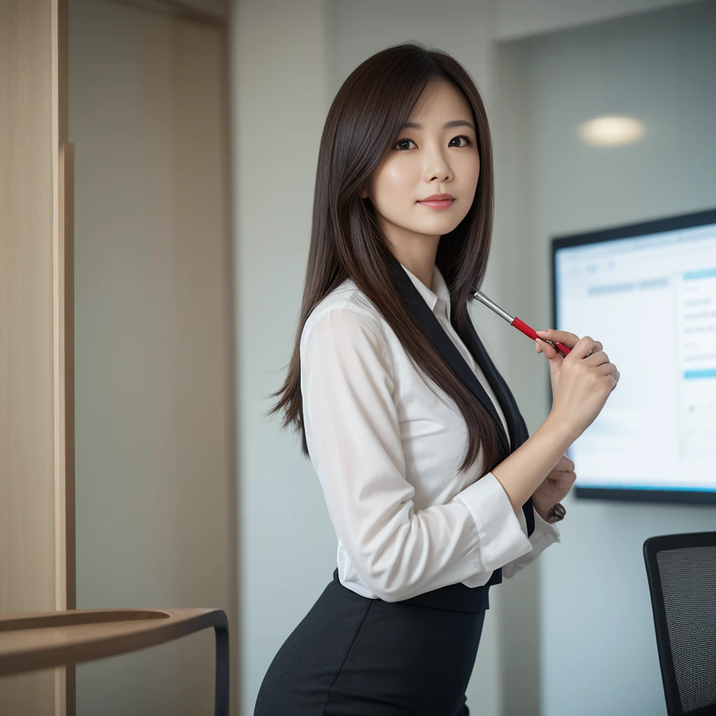 businesswoman s Office Smile