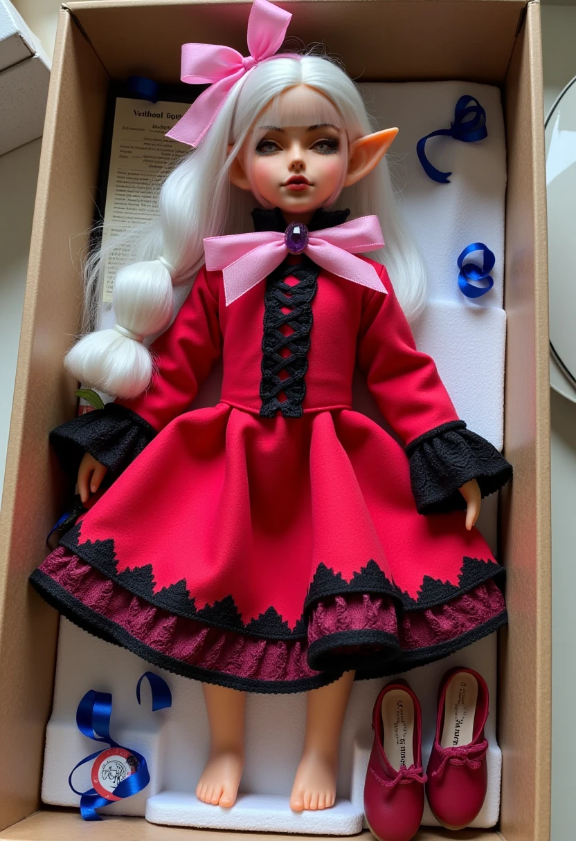 Unboxing real doll