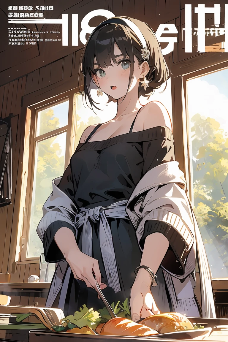 1girll, 黑The eye,Black skin,sportrait, photorealestic, white shirt (Onsen), side-lighting, the wallpaper, NSFW,Leaking out of the shoulder