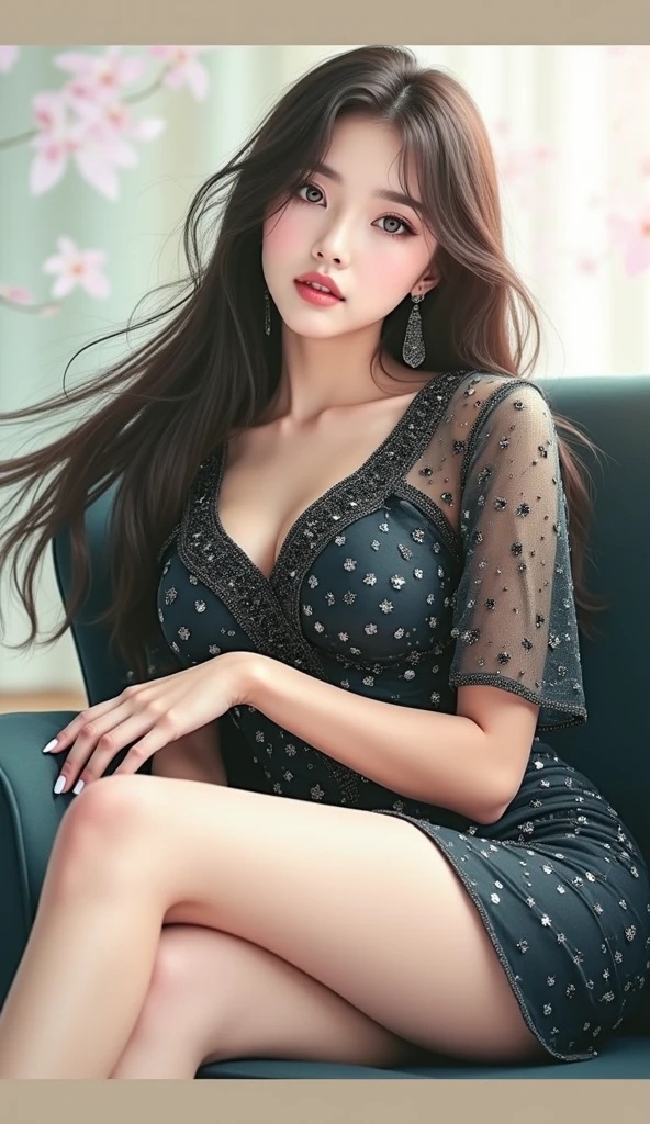 1girl, 独奏, jewelry, horns, necklace, bare shoulders, bangs, blush, dress, earrings, gloves, sorasaki hina (dress), elbow gloves, sidelocks, ((Bare shoulders)), ((Full breasts)), ((The skirt is short)), ((Sexy legs)), ((knee shot)), ((Standing, Elegant posture)), 1girl,独奏, 1girl, Cute Girl, Beauty, Practical, Fashion Girl, Red lips, Mature women, Exquisite makeup, big eyes, beautiful, (best quality, masterpiece:1.2), Extremely detailed, (Practical:1.37), ((Random Scenes, Random shooting angle)), ((Sexy long legs)), Young and energetic, Charming model, (Exquisite eyes, Delicate lips), Show a bright smile, Create stunning girl images, warm color, Extremely saturated colors, Official Art, Extremely detailed的 CG, Unity 8K wallpaper, (High Dynamic Range :1.4), (Movie atmosphere),(Soft colors), (Natural skin texture, ultra-Practical, Soft Light, sharp),(Very detailed), night, moonlight