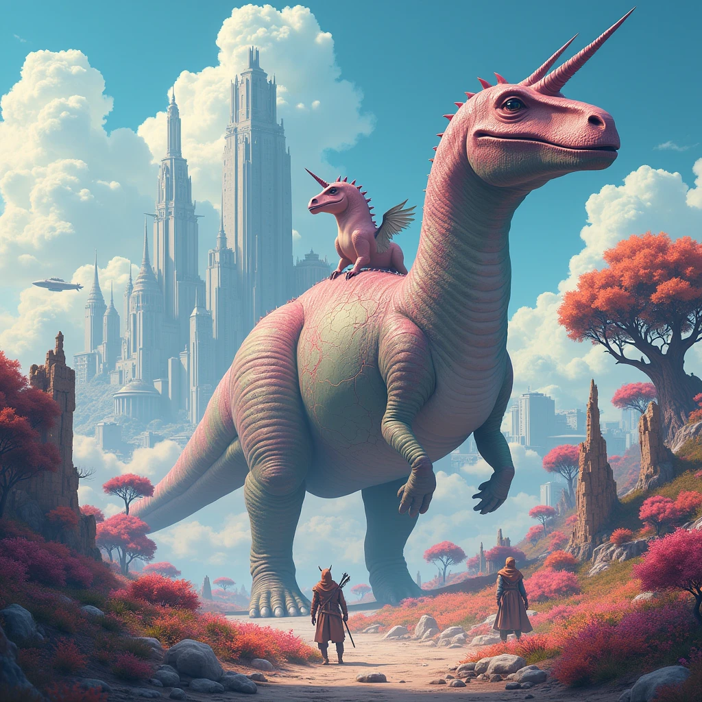 Pink dinosaurs