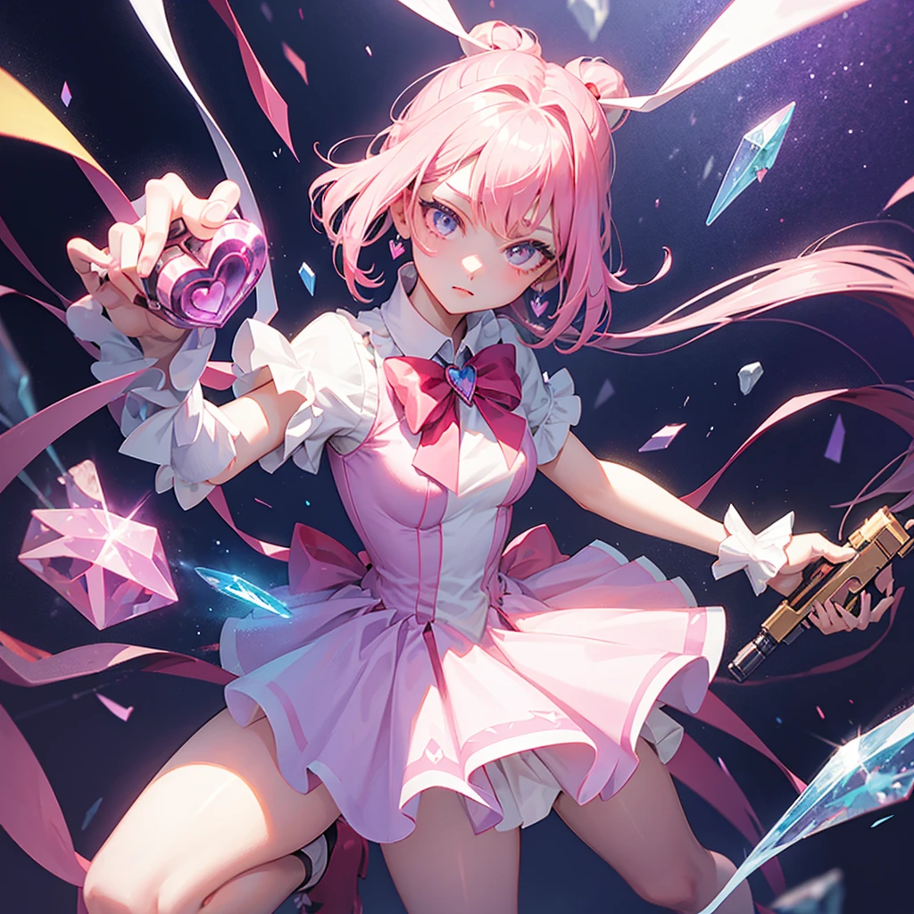 Magical Girl Madoka Madoka God Form Magic Wand Magic Enchantment Magic Attack