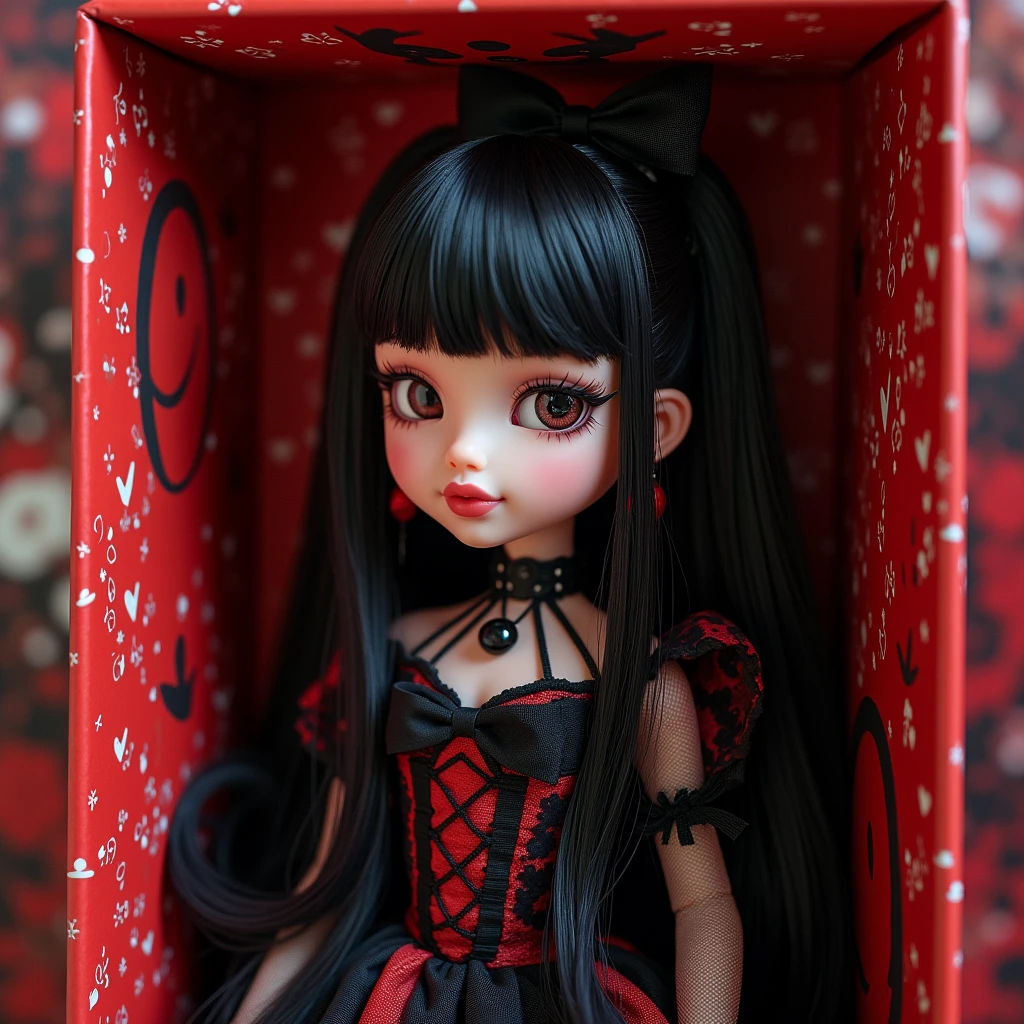 Black silk loli